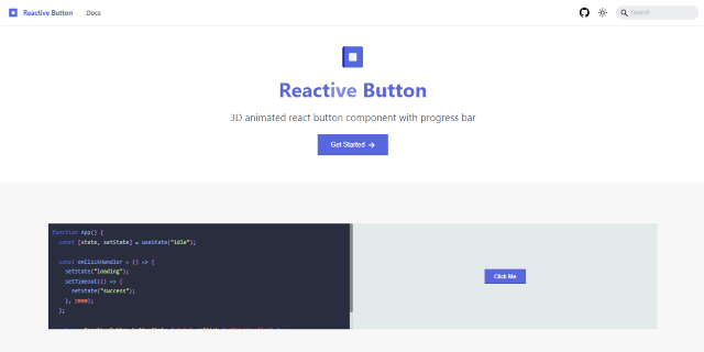 Reactive Button